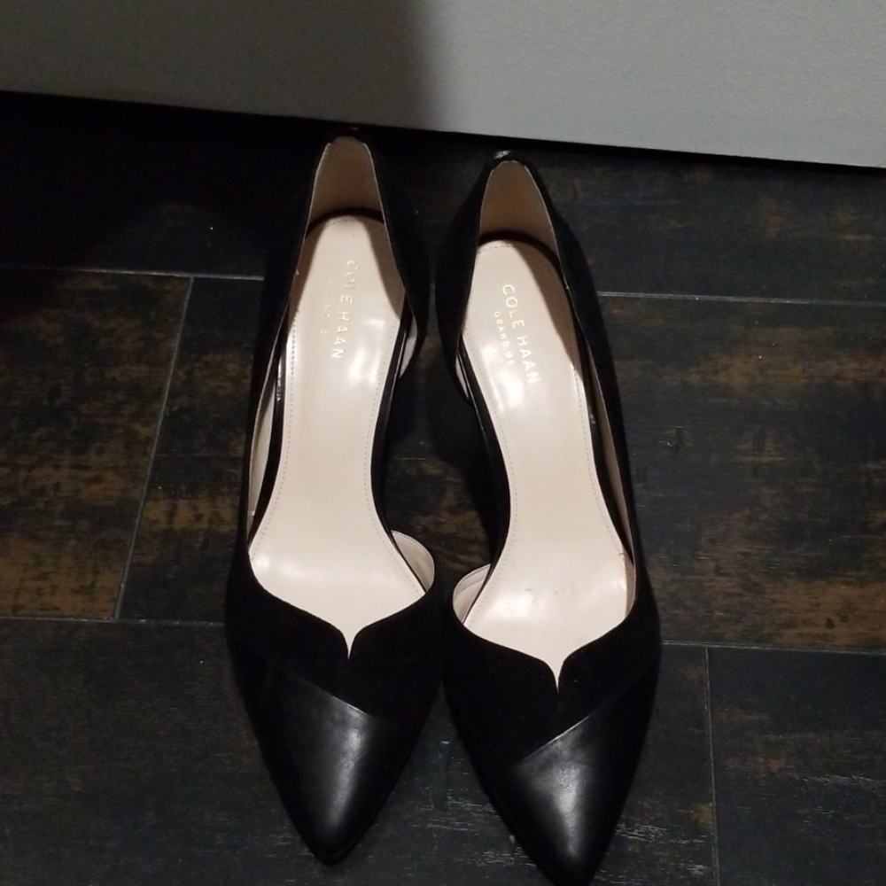 Cole Haan Grand OS Black Heels